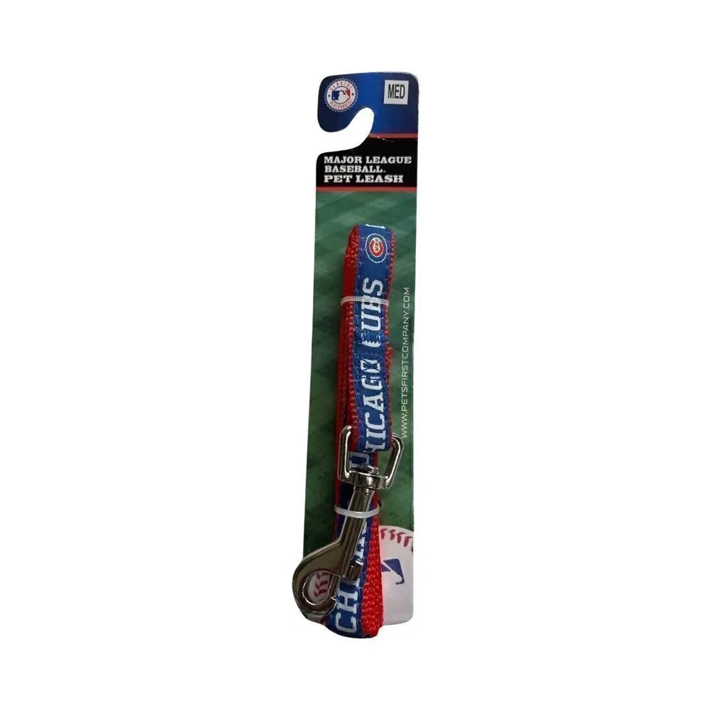 Chicago Cubs Major League Baseball Pet Leash Size Medium NWT